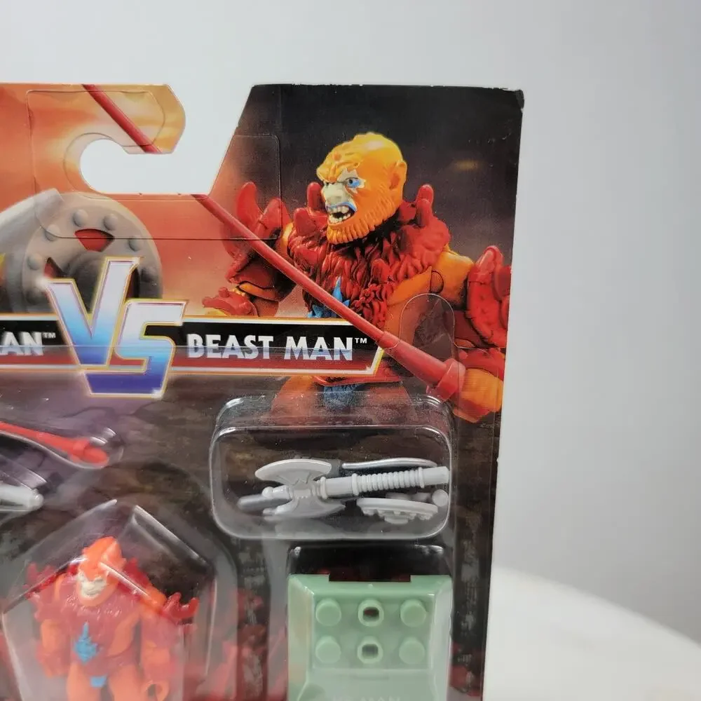Mega Construx Masters Of The Universe He-Man vs Beast Man NEW MOTU BLOKS LEGO